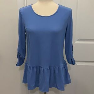 3/$30🌻Apt 9 Ribbed Peplum Top